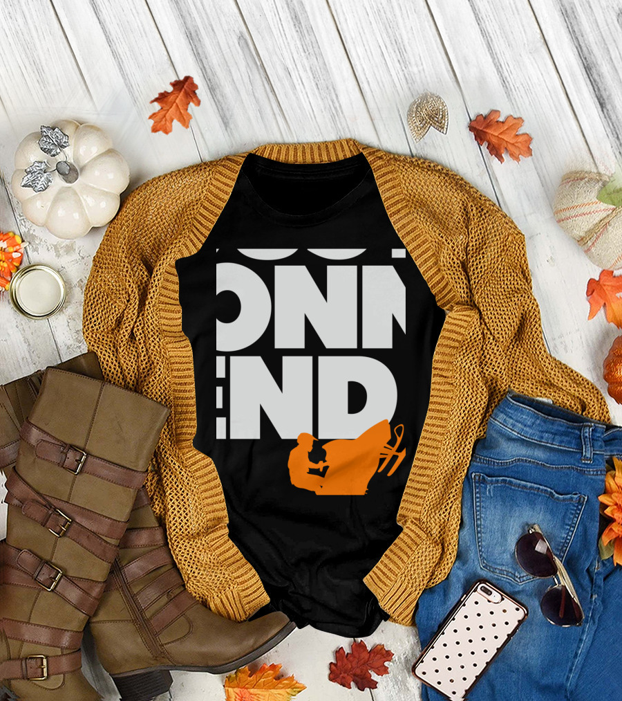 Just Gonna Send It Snowmobile Bold Text With Orange T-Shirt
