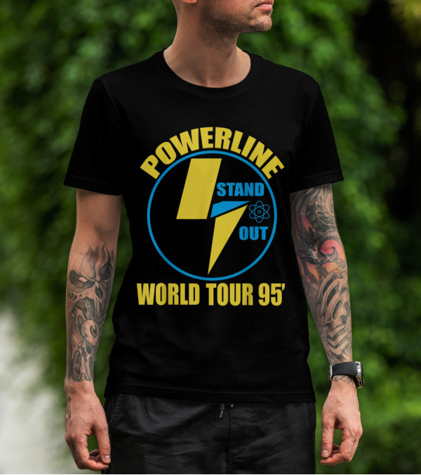 Powerline Stand Out World Tour 95' T-Shirt