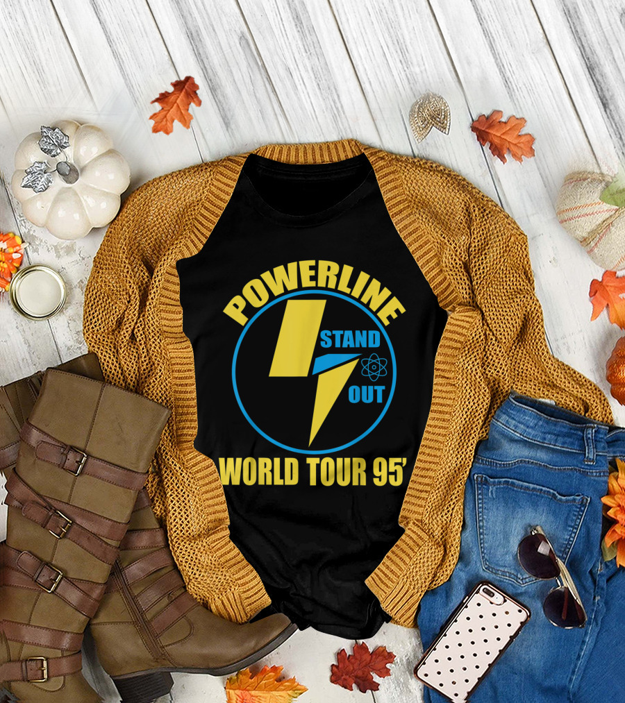 Powerline Stand Out World Tour 95' T-Shirt