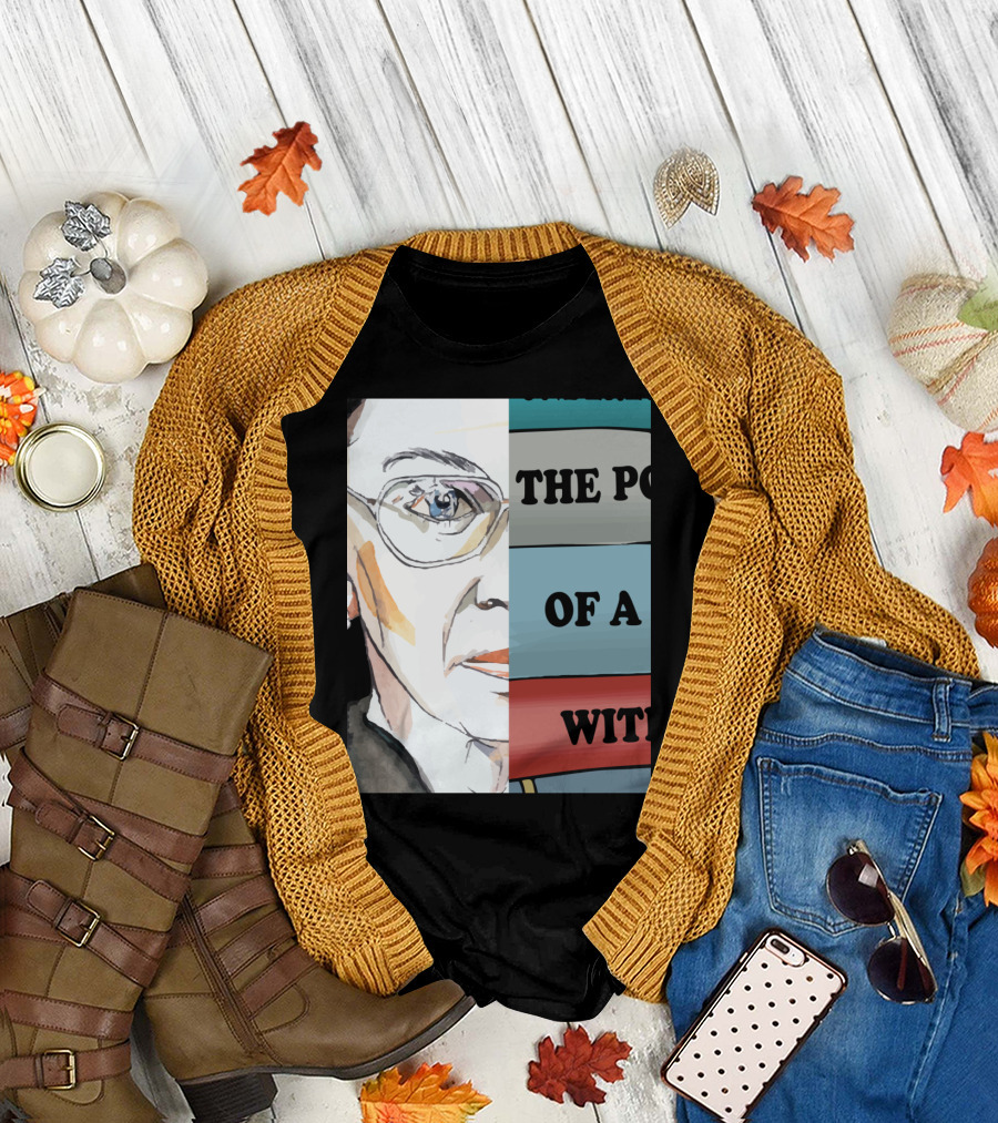 Ruth RBG Never Underestimate the Power of a Girl With a Book T-Shirt