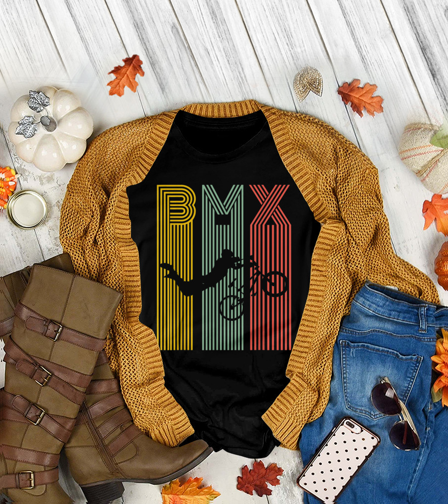 BMX Vintage Bike Stunt Racing Bicycle T-Shirt