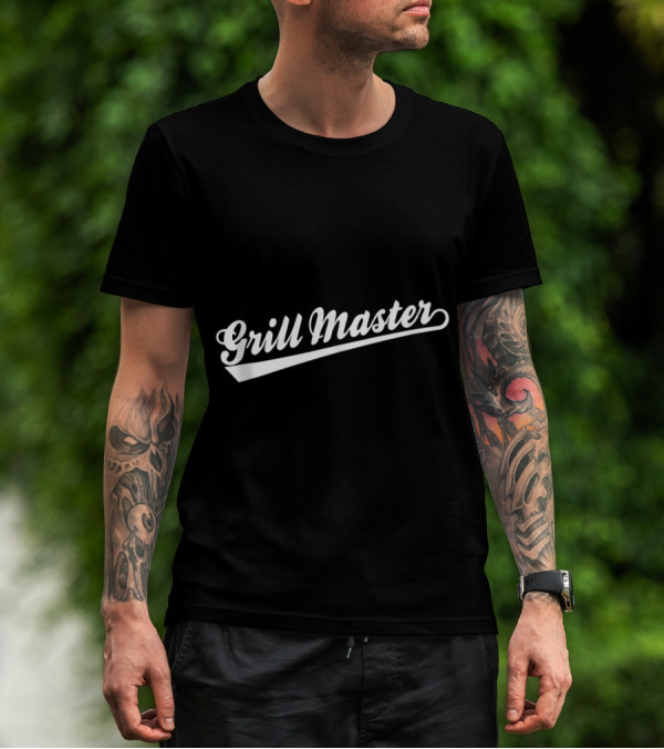 Grill Master BBQ Chef Mens Mens T-Shirt