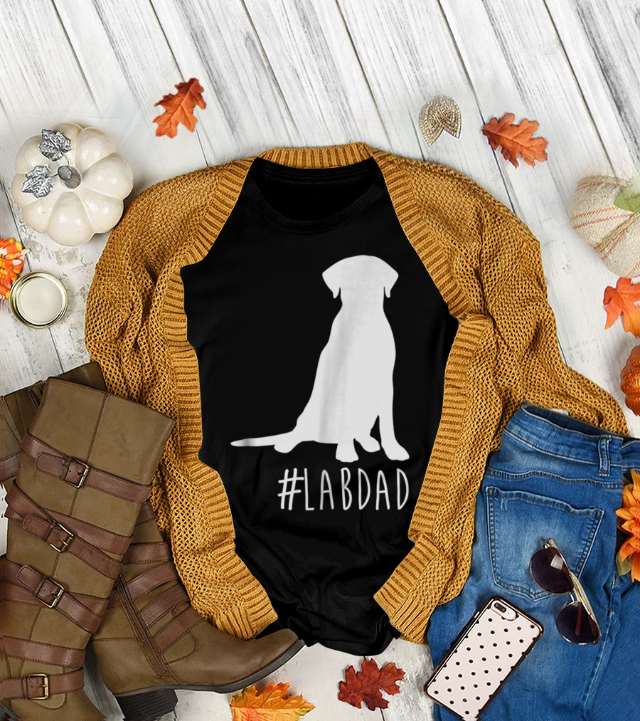 LabDad Labrador Retriever Dad T-Shirt