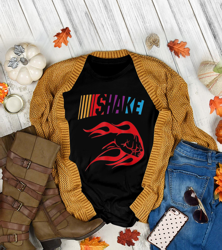 Shake and Bake Racing Fist Flame T-Shirt