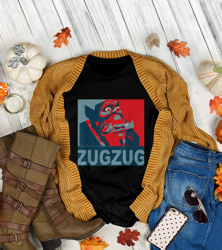Zug Zug Classic WOW Gaming Orc Role Playing MMO T-Shirt