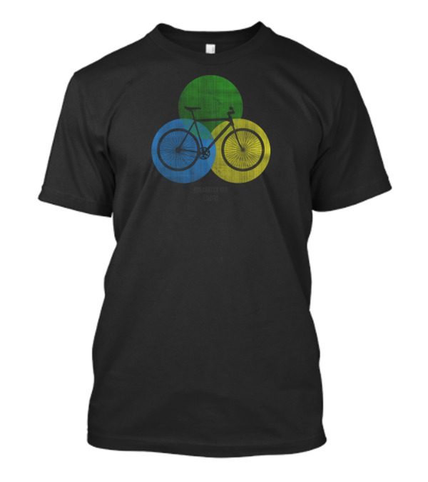 Ride A Bike For Your Country Cycling Circles T-Shirt