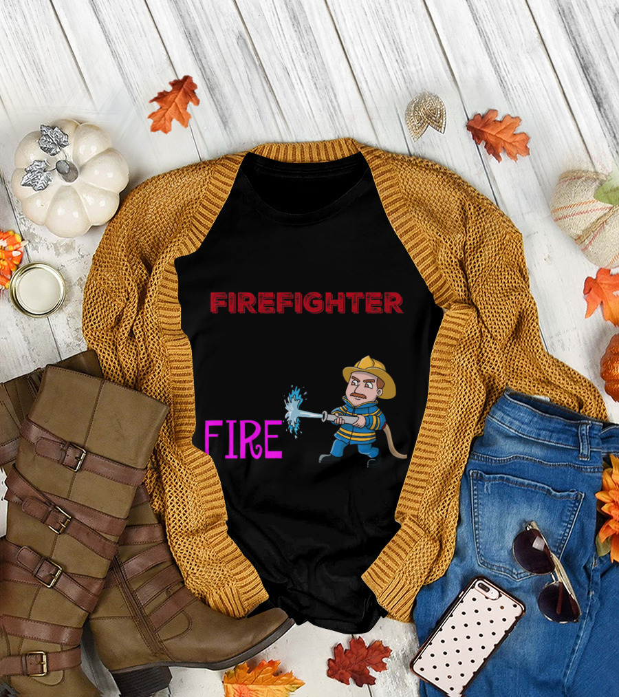 My Firefighter Husband Always Puts Out My Fire T-Shirt