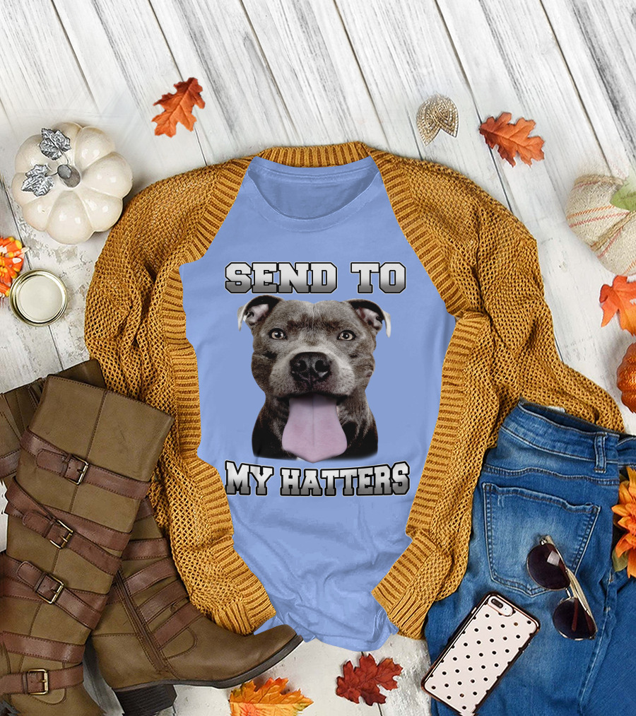 Send to My Hatters Pitbull T-Shirt