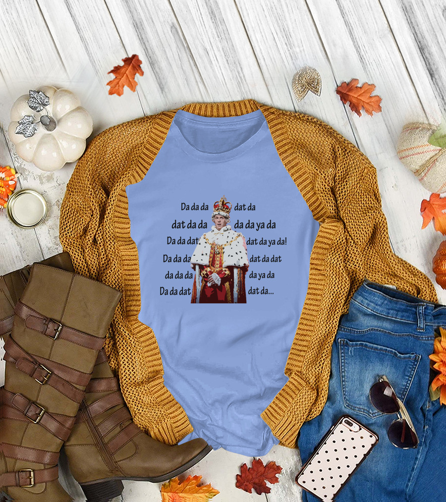 Hamilton King George Da Da Chorus Lyrics T-Shirt