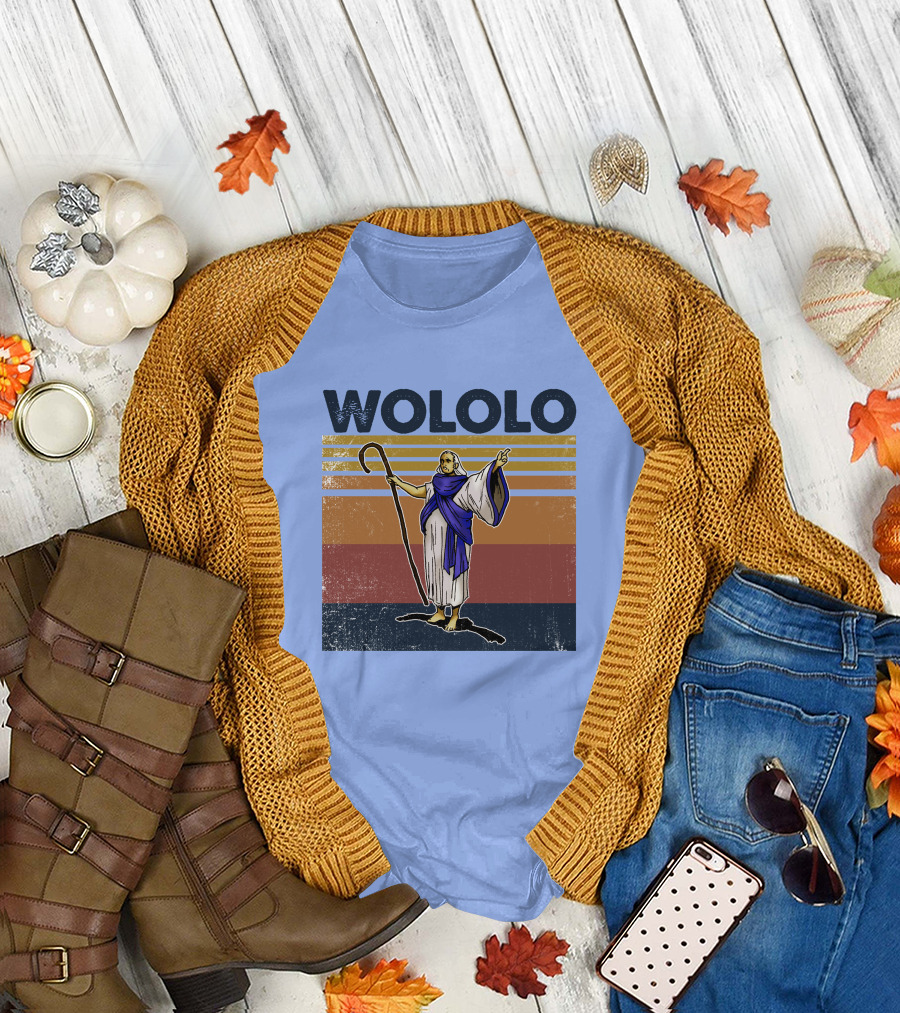 Wololo Age of Empires Priest Retro T-Shirt
