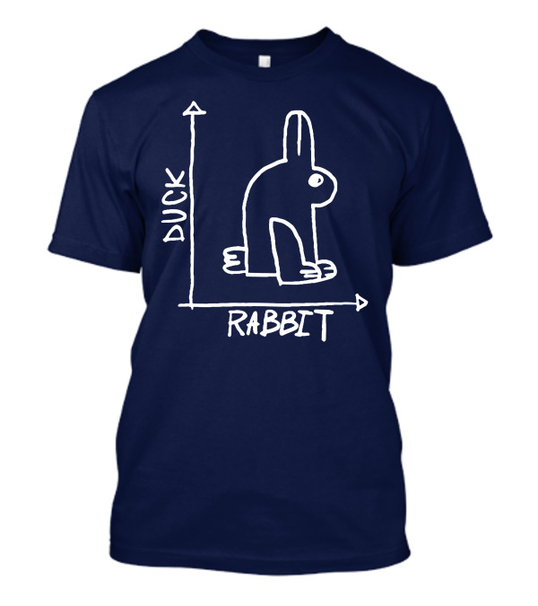 Duck Rabbit Physics Math Geek Chart T-Shirt
