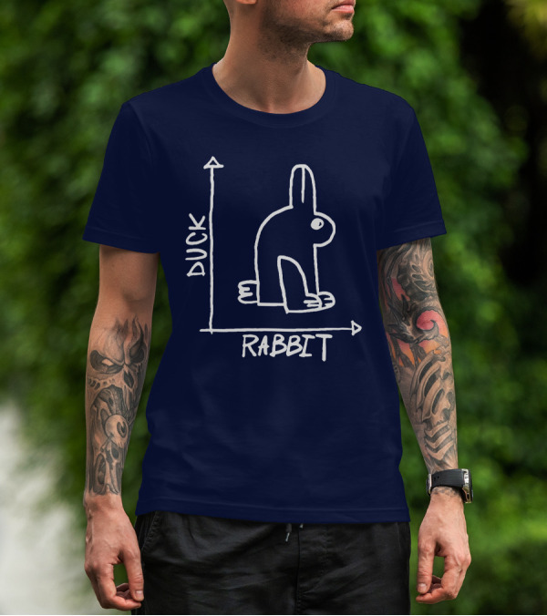 Duck Rabbit Physics Math Geek Chart T-Shirt