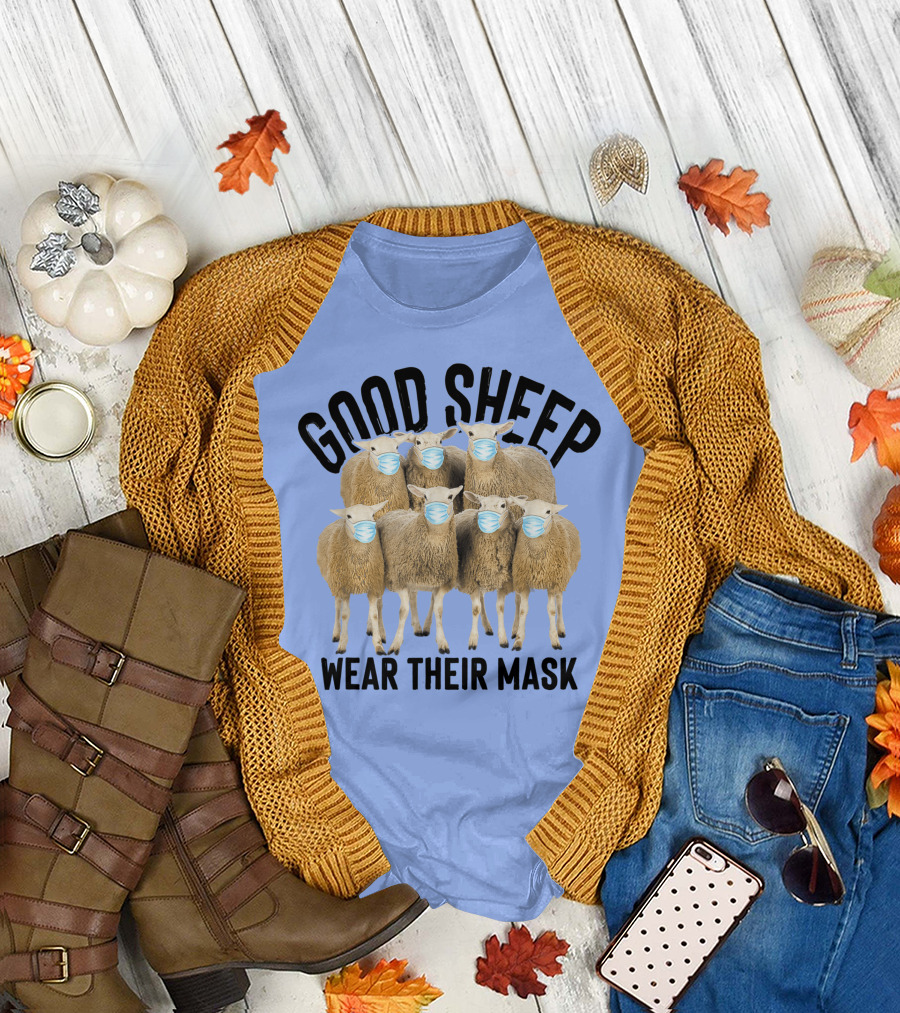 Good Sheep Wear Their Mask T-Shirt