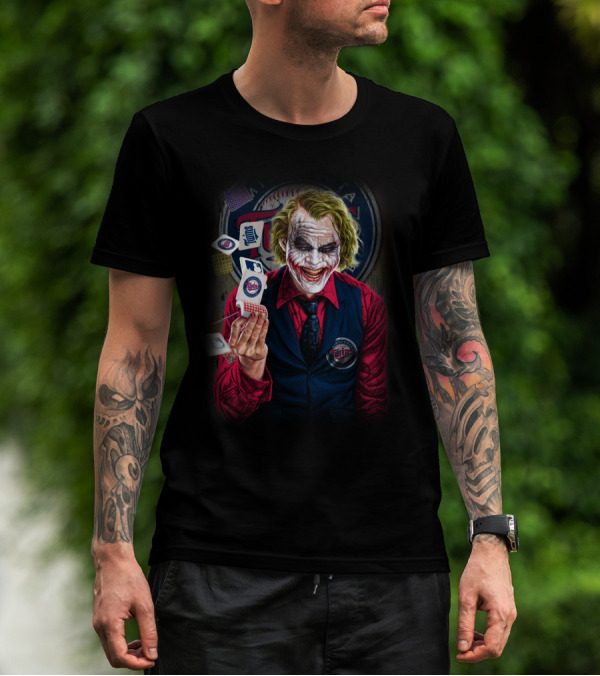 Minnesota Twins Joker MLB Playing Cards T-Shirt