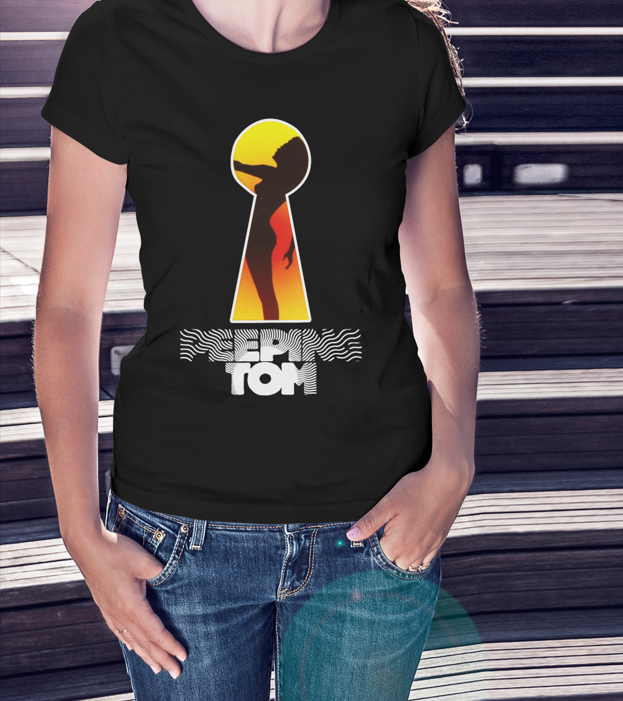 Peeping Tom 2006 Keyhole Silhouette Sunset T-Shirt