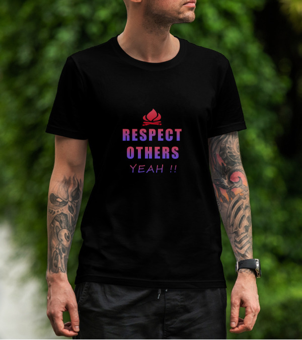 Respect Others Yeah Campfire T-Shirt