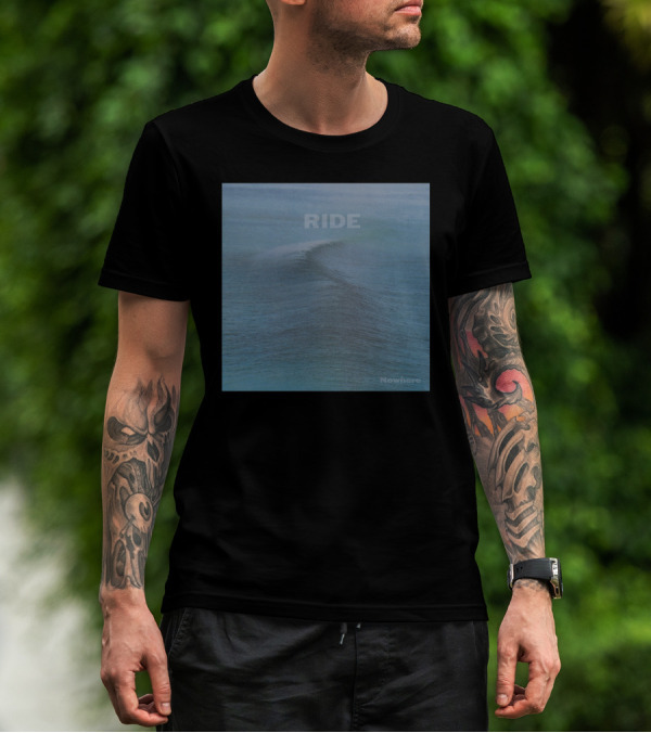 Ride Nowhere Album Cover Ocean Wave T-Shirt