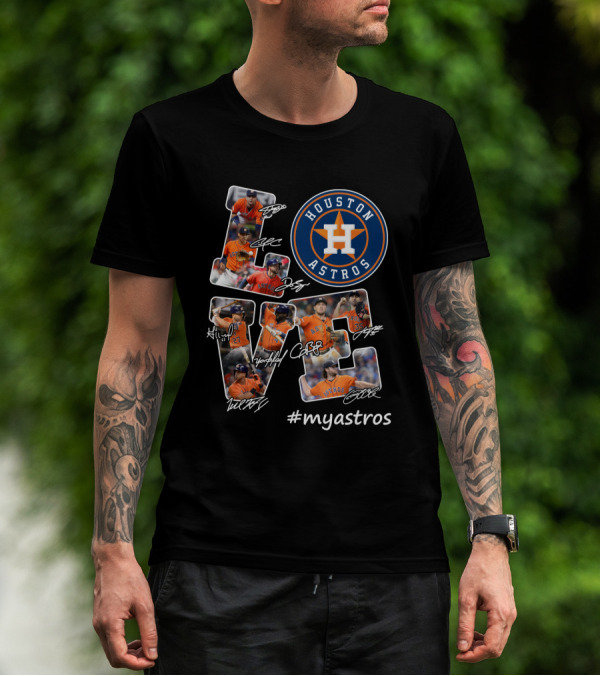 Houston Astros LOVE #myastros T-Shirt