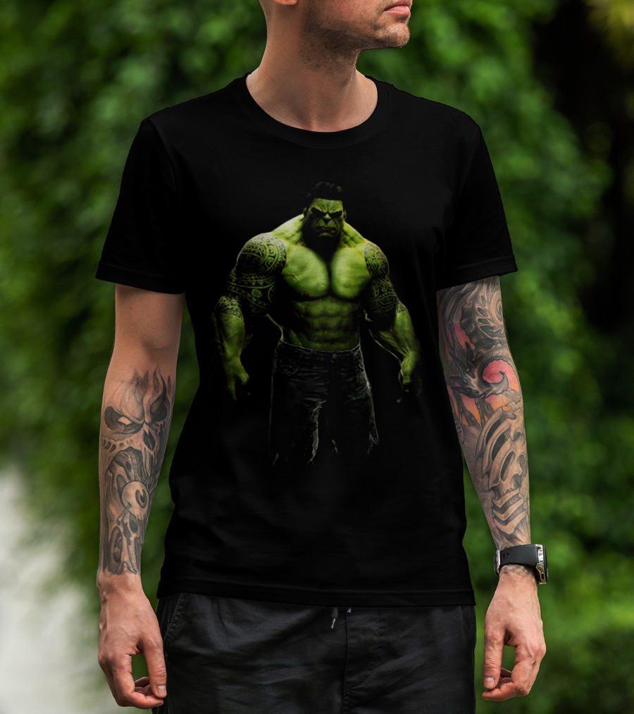 Hulk Full Body Tattooed Muscular Iconic T-Shirt