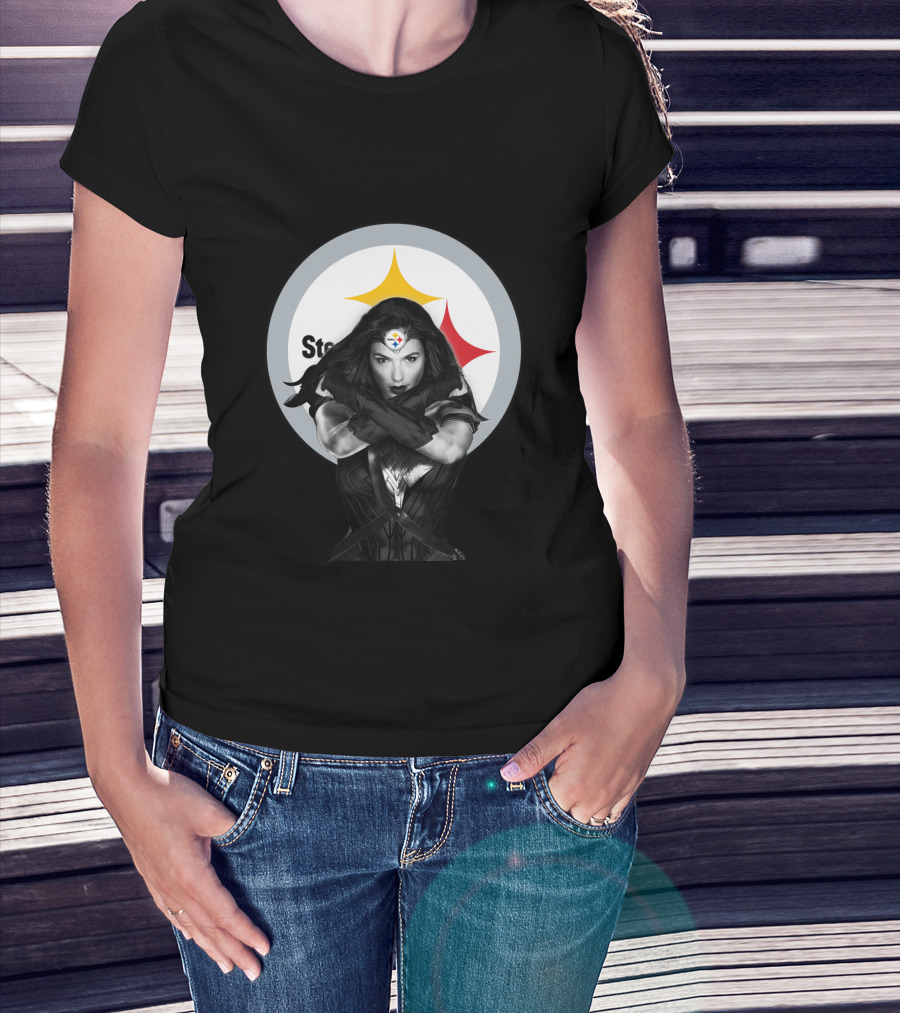 Pittsburgh Steelers Warrior Icon With Steelmark T-Shirt