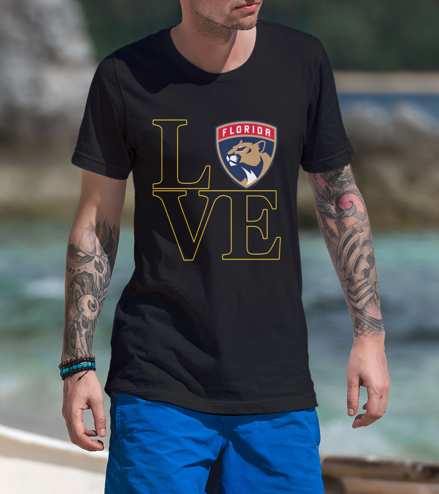 Love Florida Panthers T-Shirt