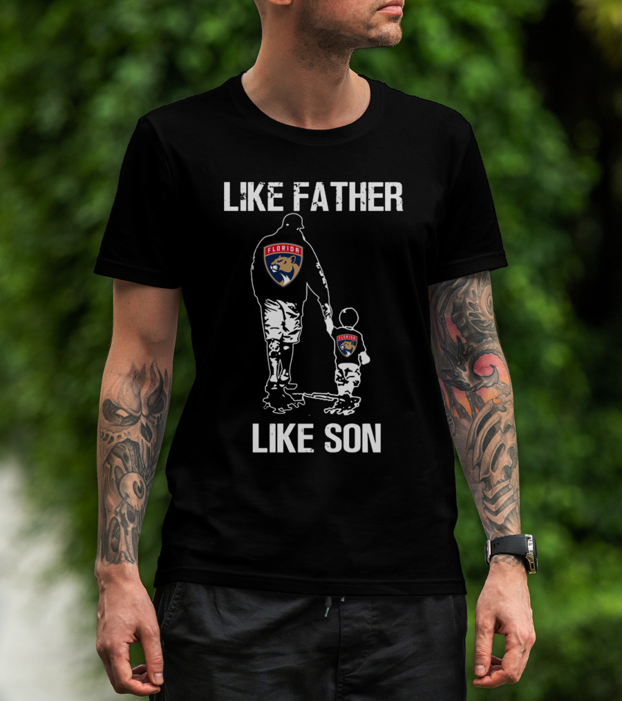 Florida Panthers Like Father Like Son T-Shirt