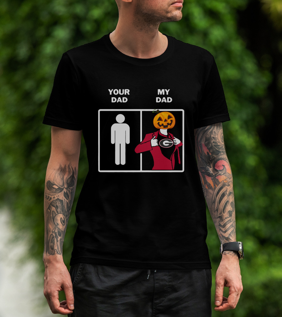 Your Dad My Dad Georgia Bulldogs Football Halloween T-Shirt