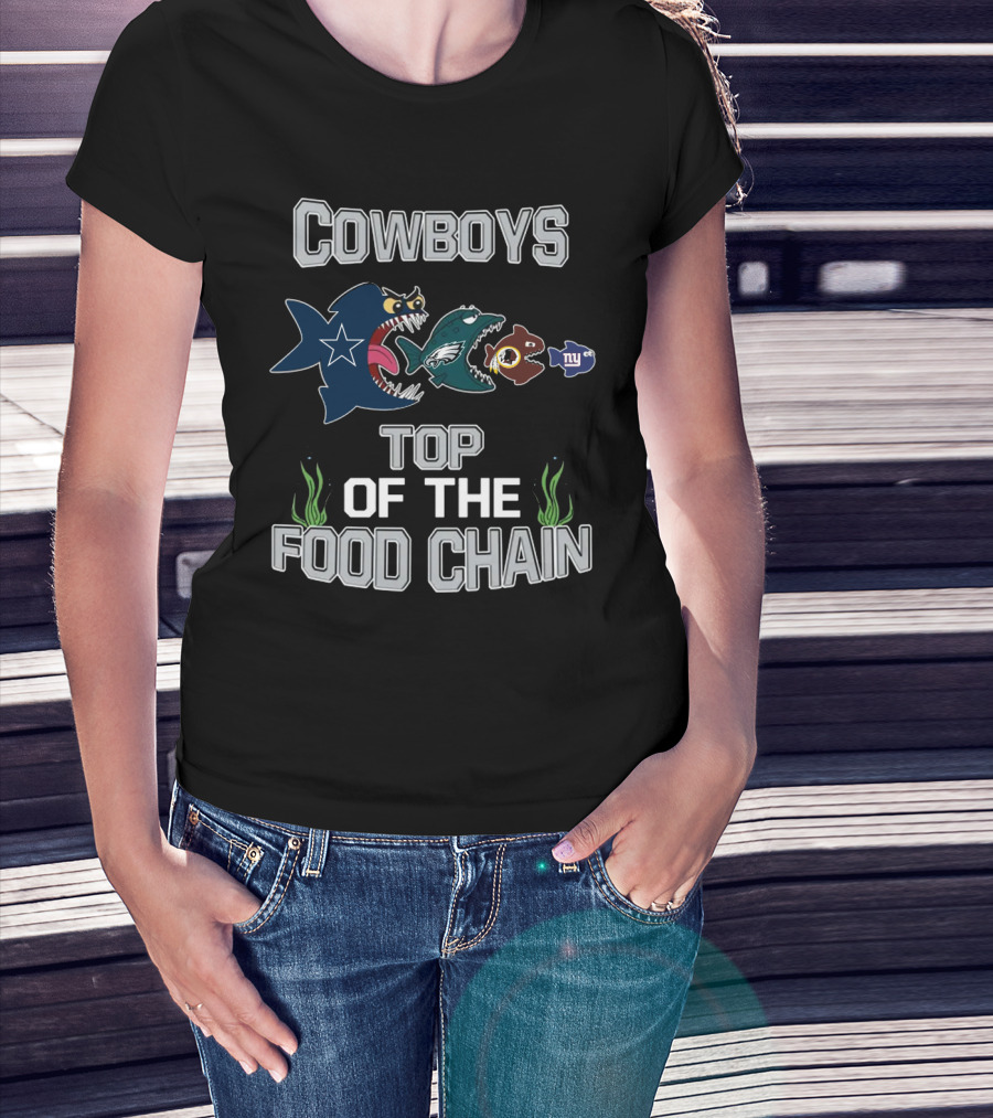 Cowboys Top Of The Food Chain T-Shirt