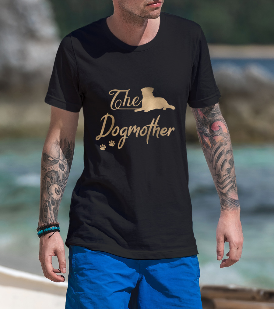 The Dogmother Australian Shepherd Paws T-Shirt
