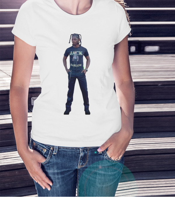 JACK HARLOW Lilnas Graphic Tee With Full Body Pose T-Shirt