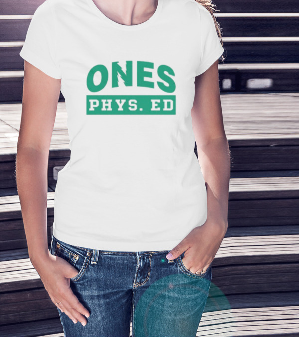 ONES Phys Ed Retro Sports Logo Vintage Gym T-Shirt
