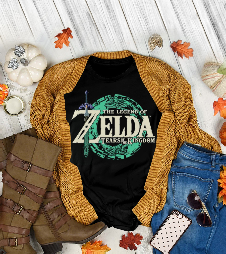 The Legend Of Zelda Tears Of The Kingdom Sword T-Shirt