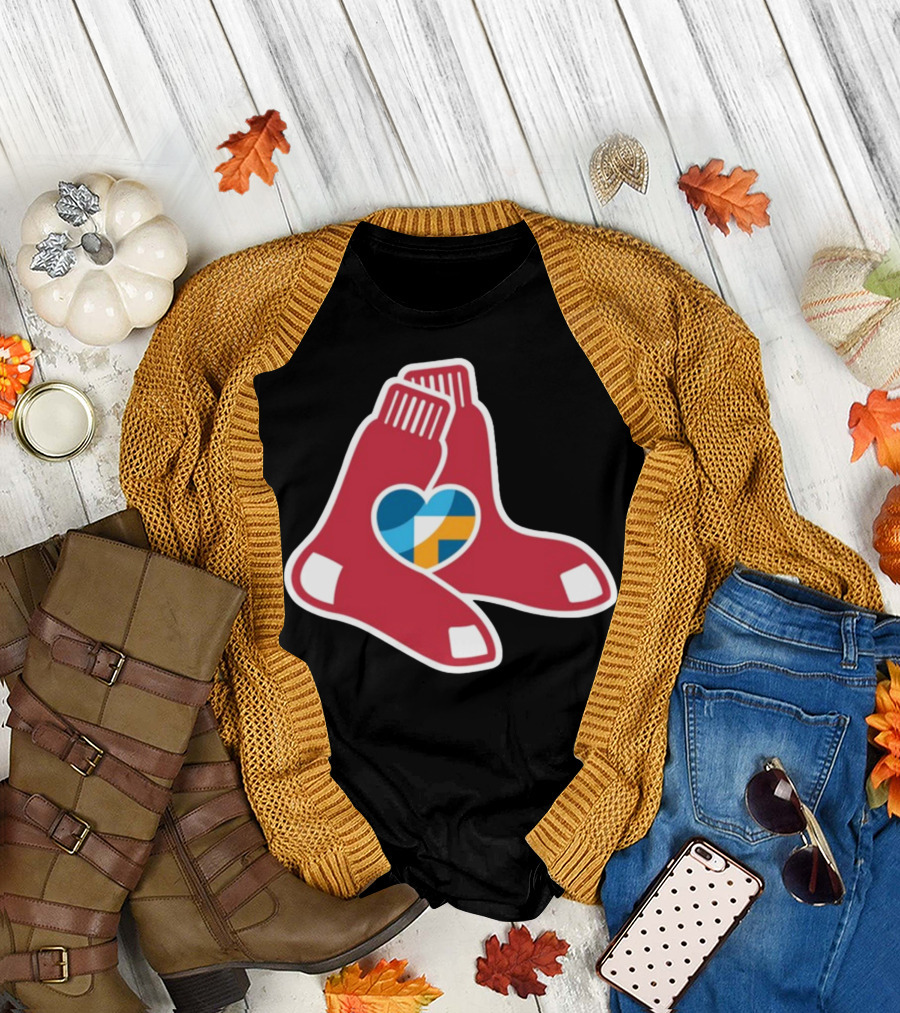 Red Sox Foundation Heart T-Shirt