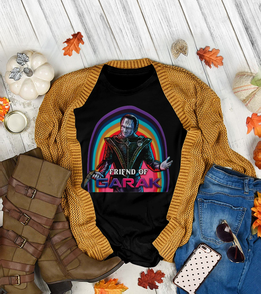 Friend Of Garak Star Trek Rainbow Garak T-Shirt
