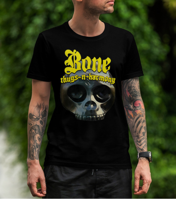Bone Thugs-N-Harmony Skull Logo Thuggish Ruggish T-Shirt