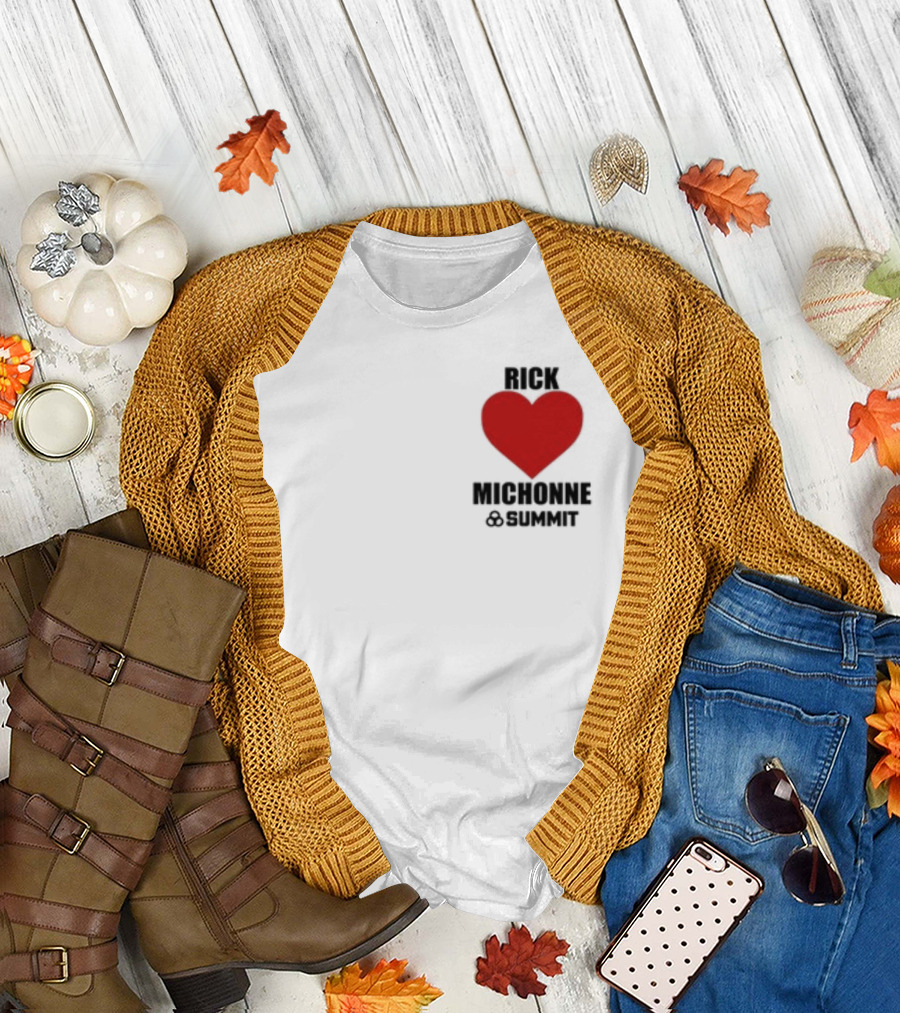 Rick Love Michonne Heart Symbol TWD Summit T-Shirt