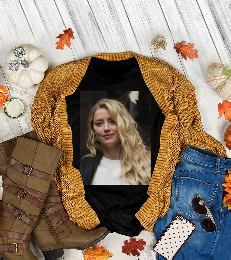 Amber Heard Support Movement Stand Against Injustice T-Shirt