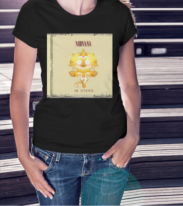Nirvana Bloons In Utero Monkey T-Shirt