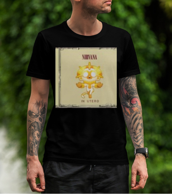 Nirvana Bloons In Utero Monkey T-Shirt