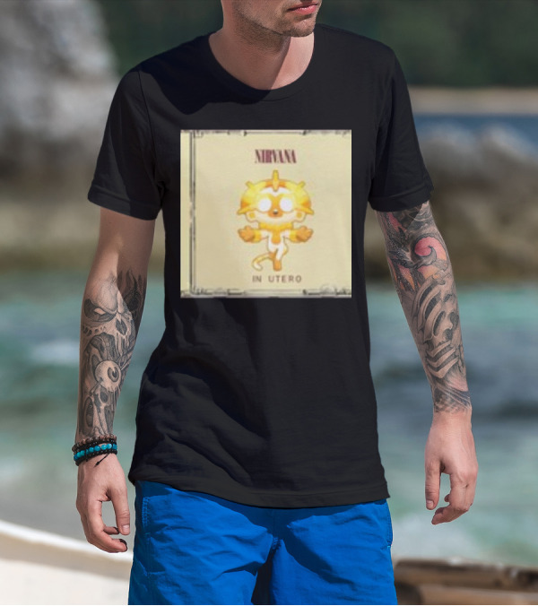 Nirvana Bloons In Utero Monkey T-Shirt