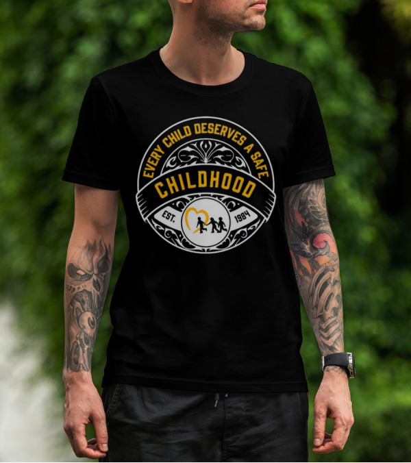 Every Child Deserves A Safe Childhood Mile Higher Charity Est. 1984 T-Shirt