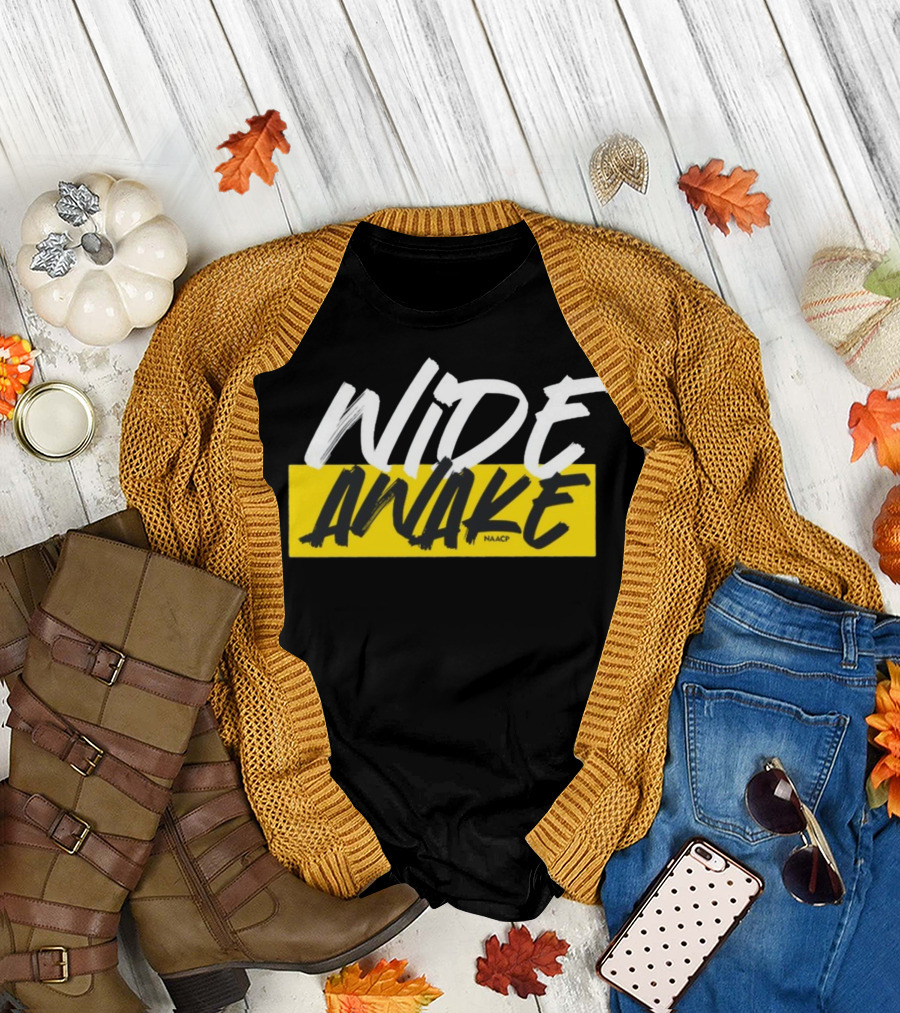 Wide Awake NAACP Bold Yellow T-Shirt