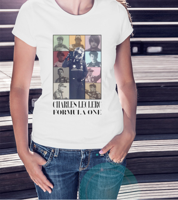 Charles Leclerc Formula One Eras Tour T-Shirt