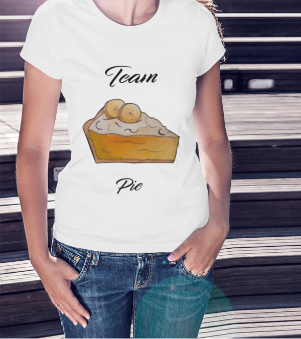 Team Pie Banana Cream Slice T-Shirt