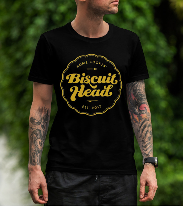 Home Cookin Biscuit Head Est 2013 Retro T-Shirt