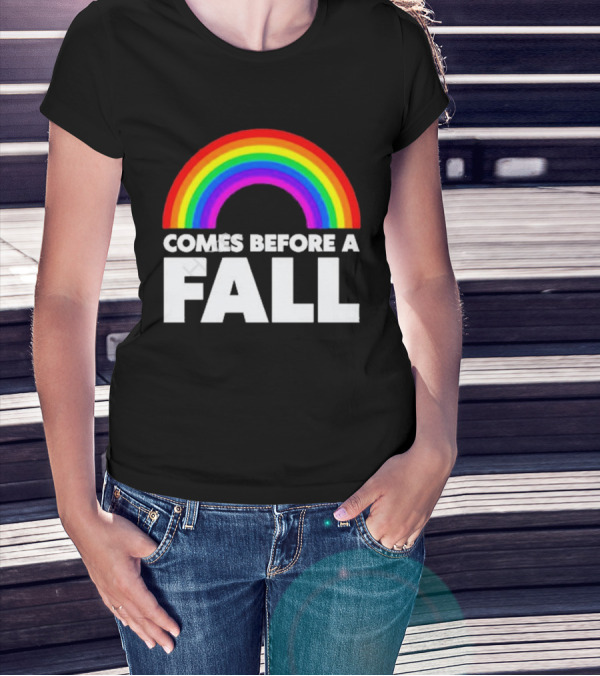 Laurence Fox Comes Before A Fall Rainbow T-Shirt