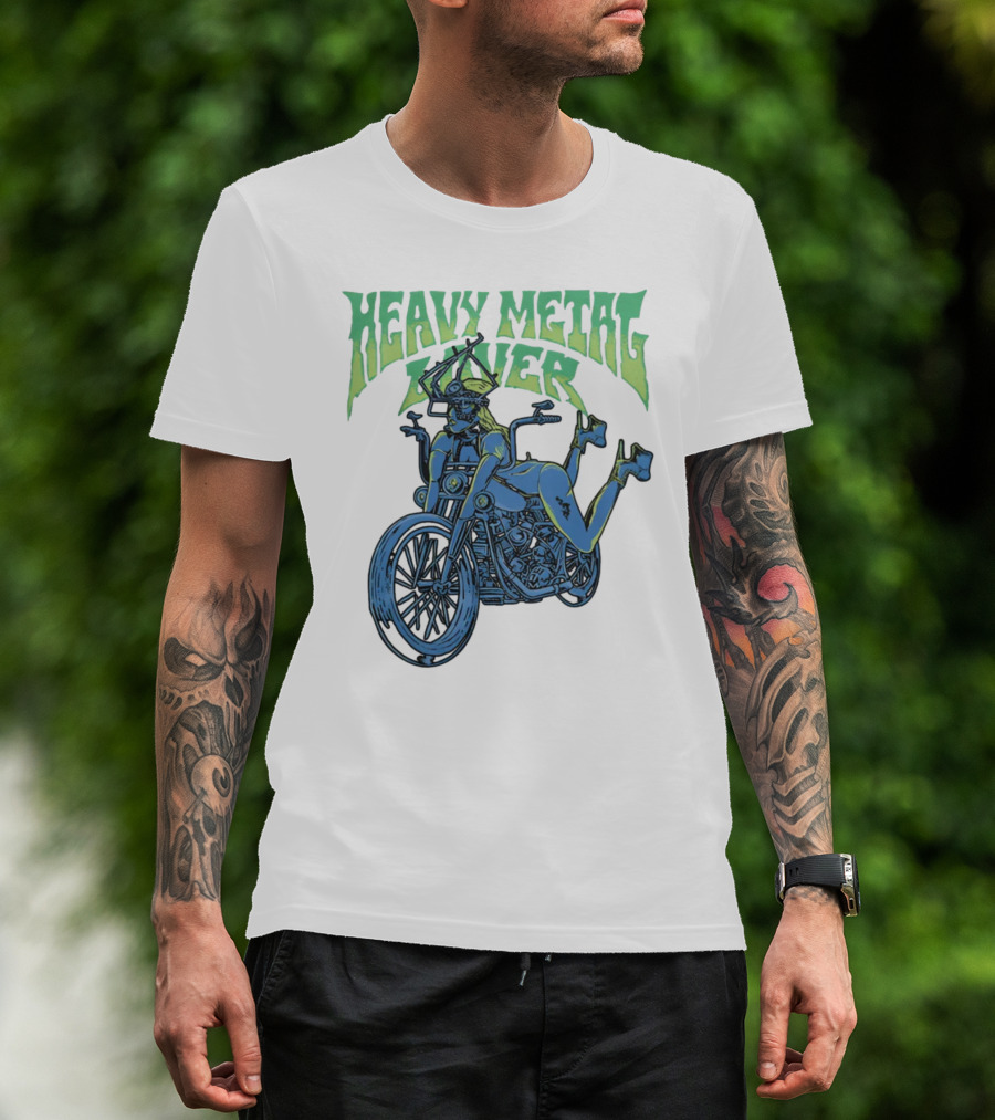 Heavy Metal Lover Gaga Daily Shop Motorcycle T-Shirt