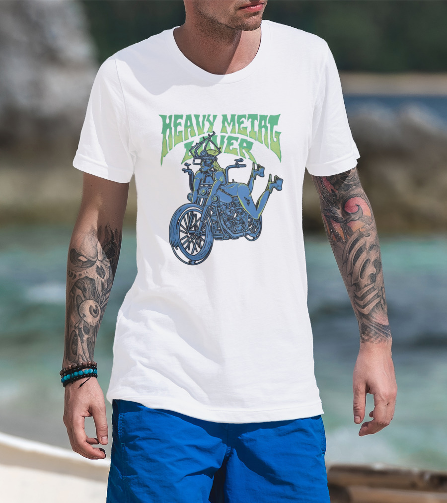 Heavy Metal Lover Gaga Daily Shop Motorcycle T-Shirt