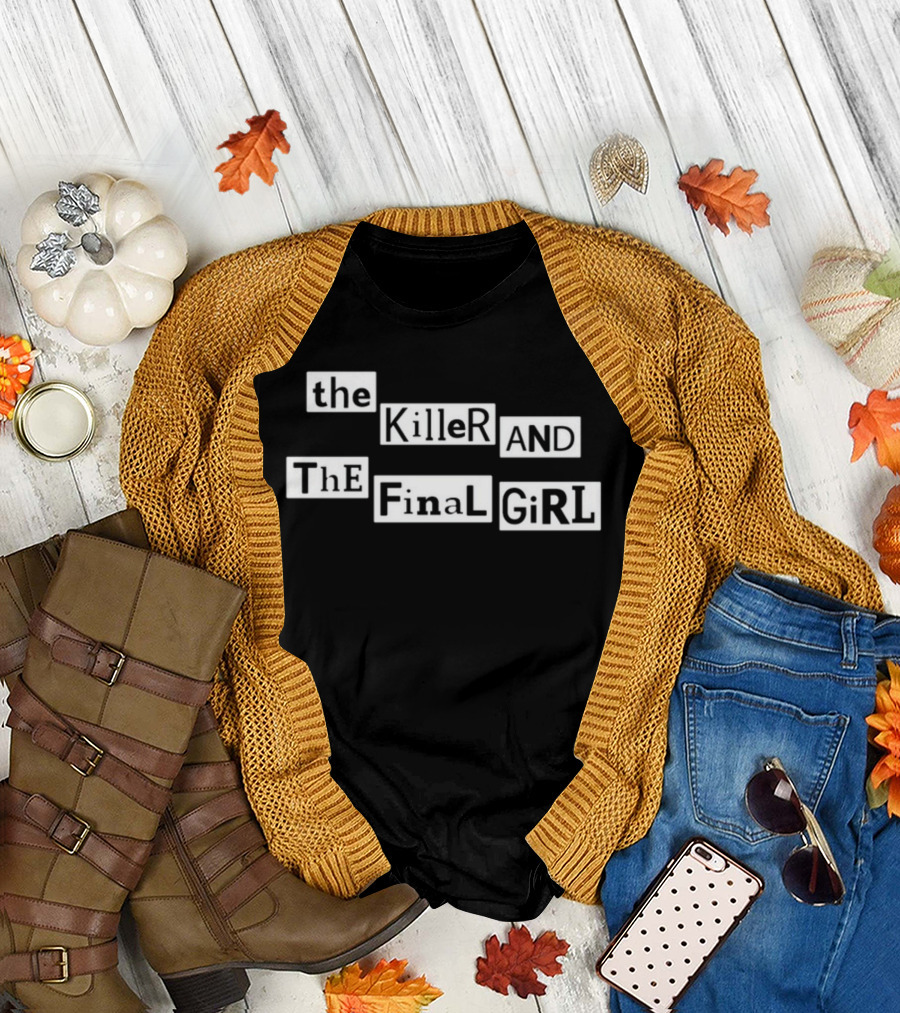 The Killer And The Final Girl Horror Movie T-Shirt