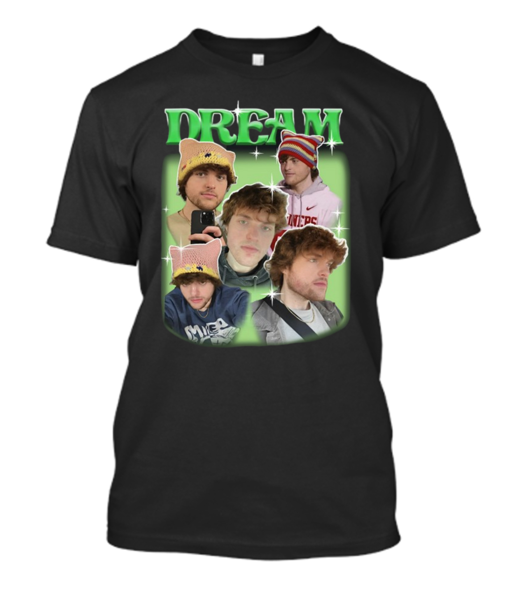 Dreamwastaken Devllishdrm Band Image Collage T-Shirt
